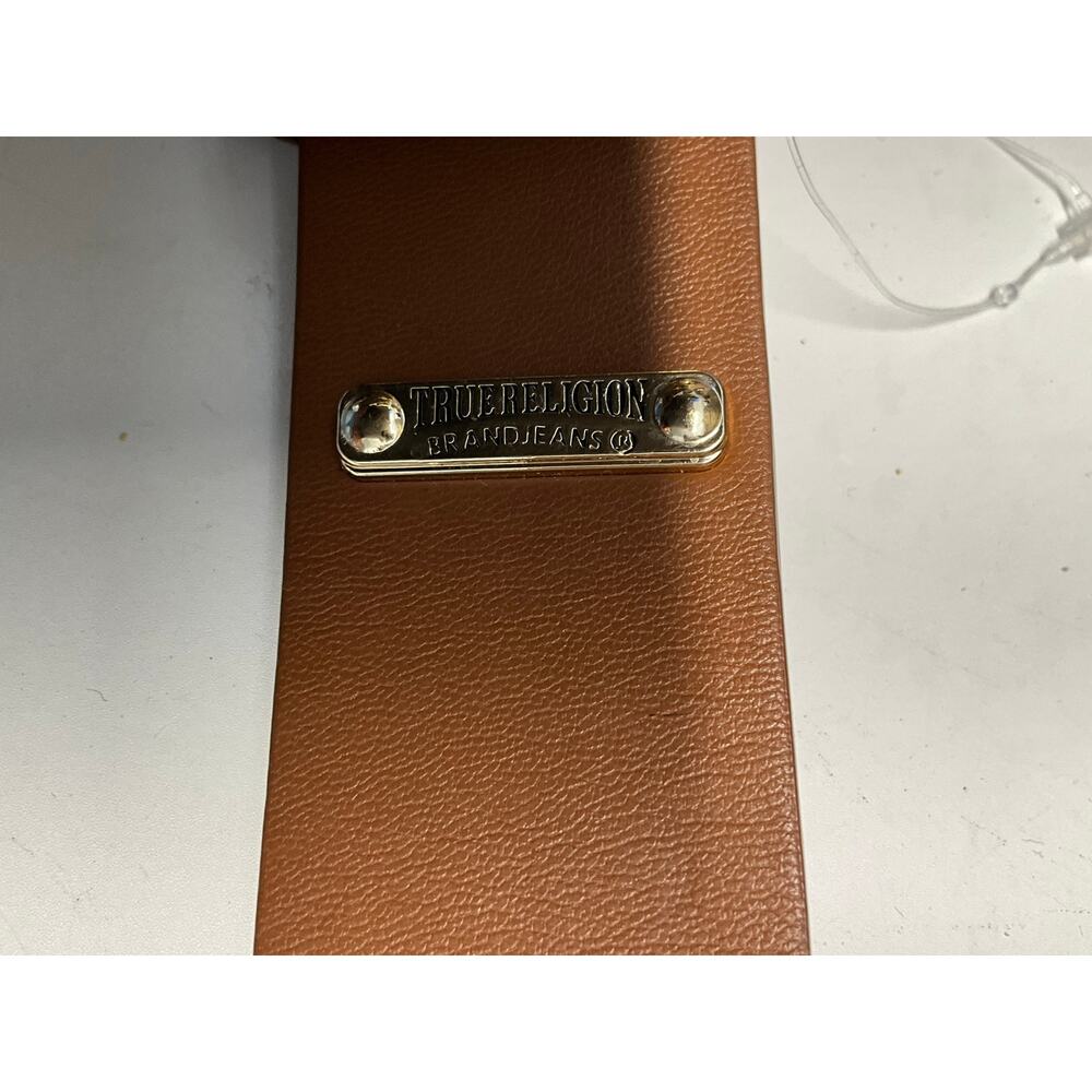 True Religion Horseshoe Plaque belt buckle - Picture 2 of 5